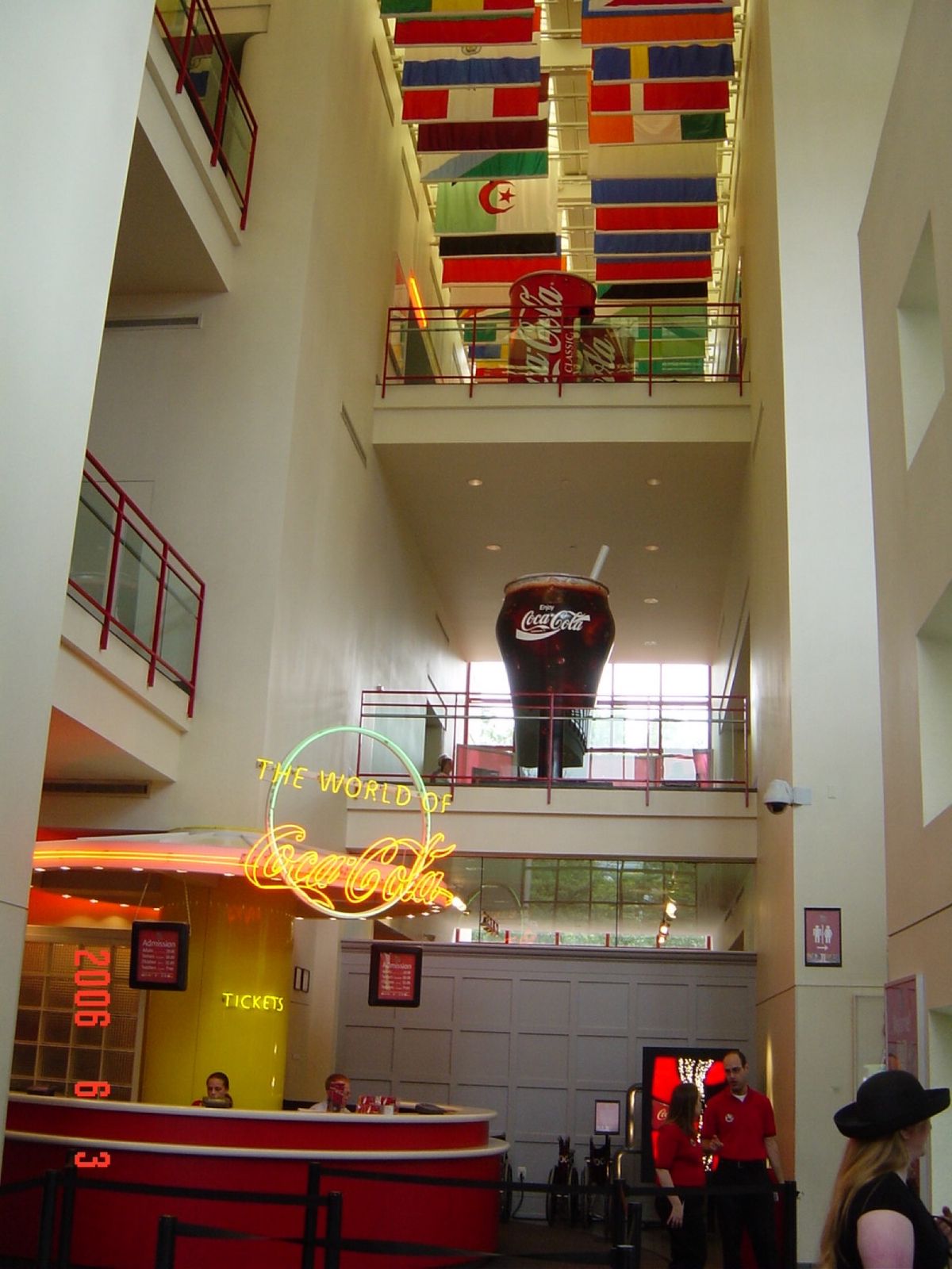 @World of Coca-Cola
Coca-ColaもAtlanta...