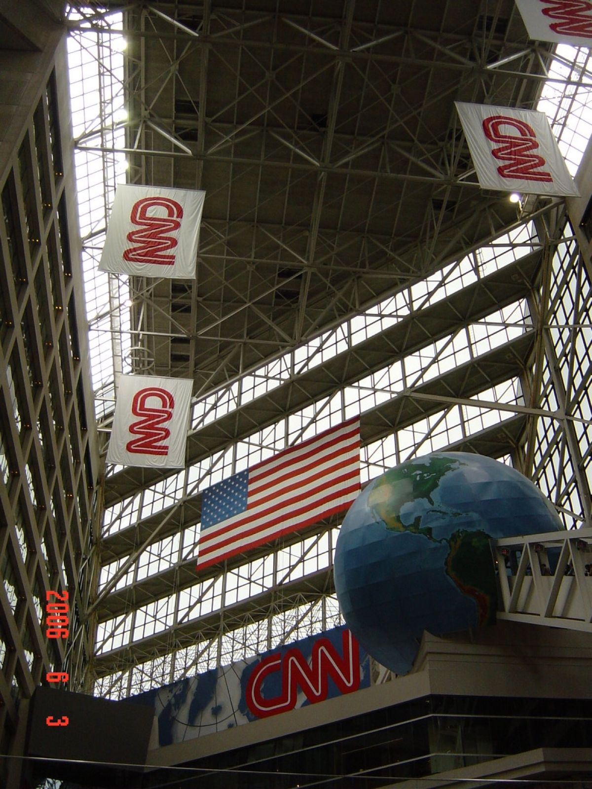 @CNN Center
CNNの本拠地ってAtlantaだったんだね。スタ...