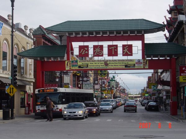 アメリカ(米国)・シカゴ「2007：ASCO@Chicago」の写真：@China Town
アメリカ飯に飽き...