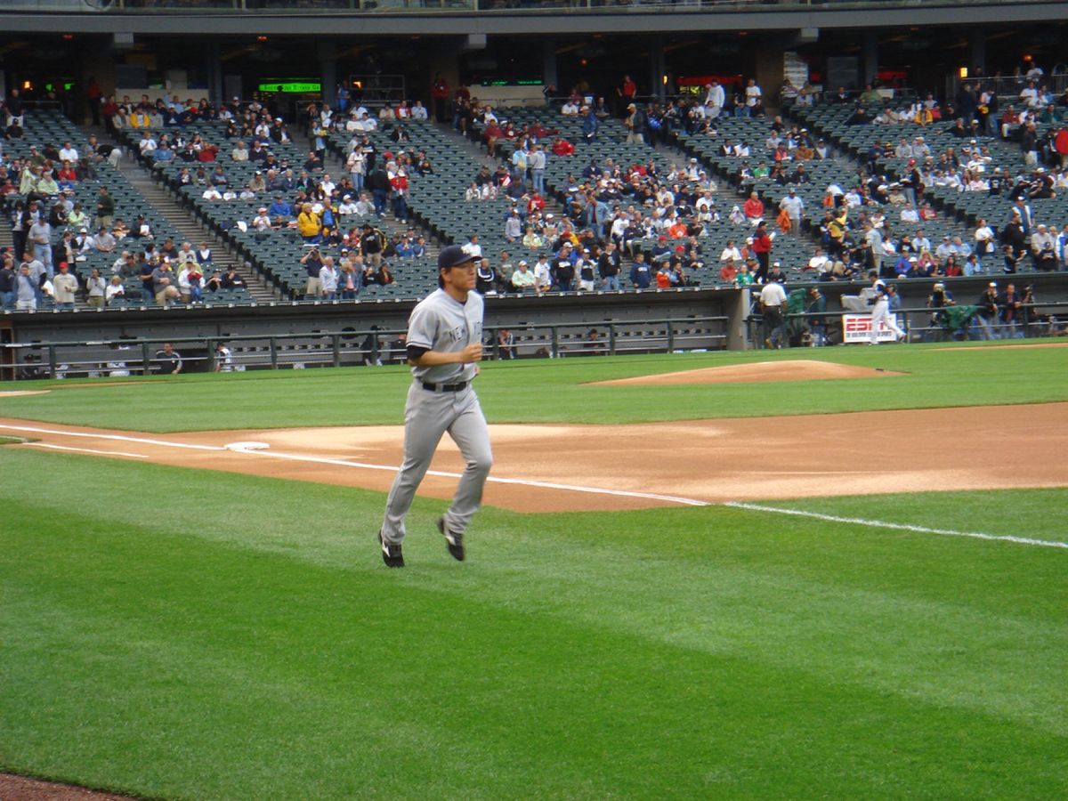 @US Cellular Field
間近にMatsuiが‼️