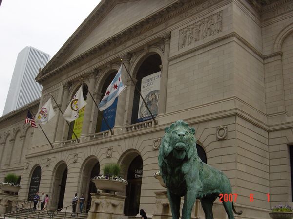 アメリカ(米国)・シカゴ「2007：ASCO@Chicago」の写真：@The Art Institute o...