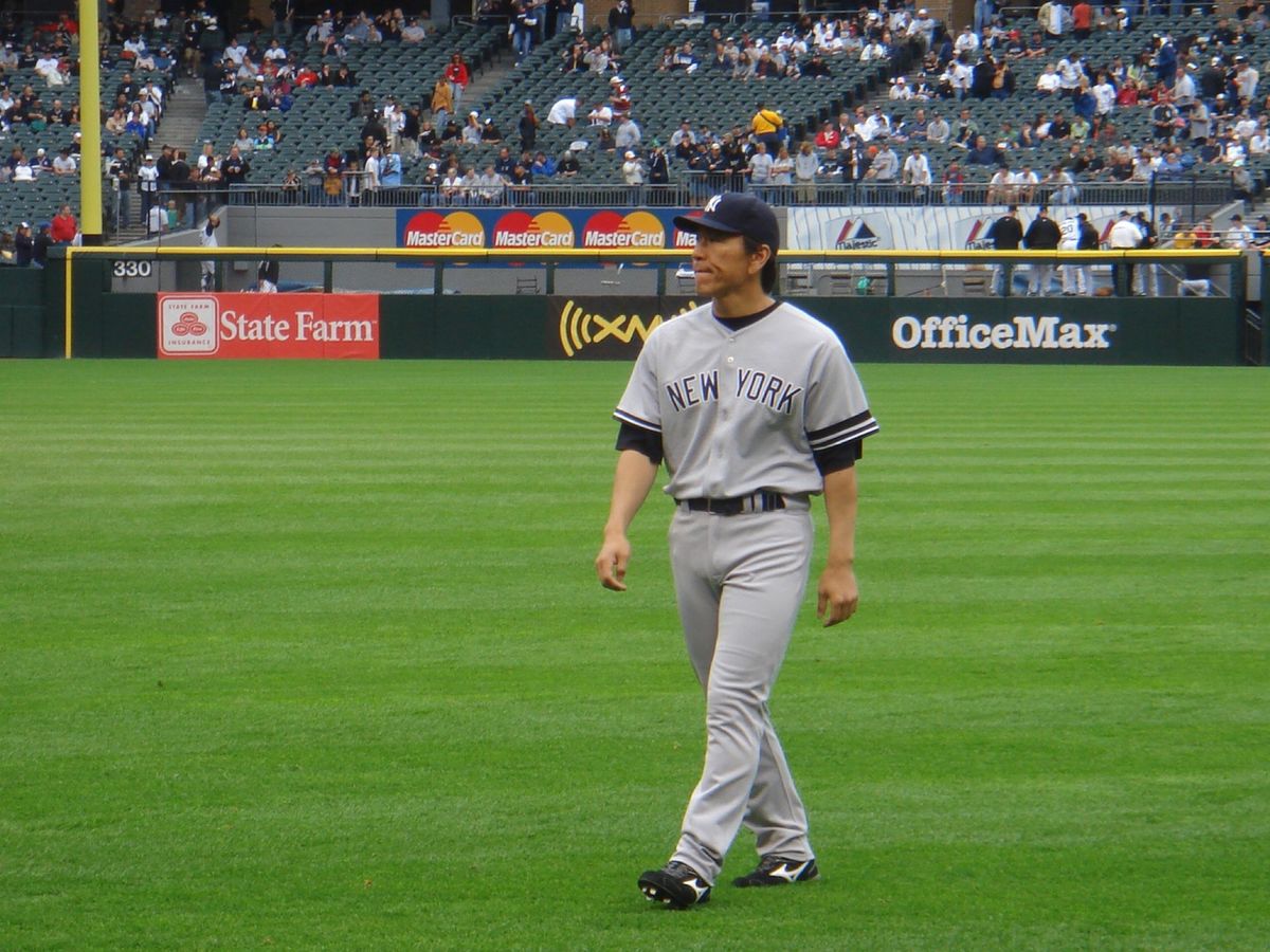 @US Cellular Field
間近にMatsuiが‼️