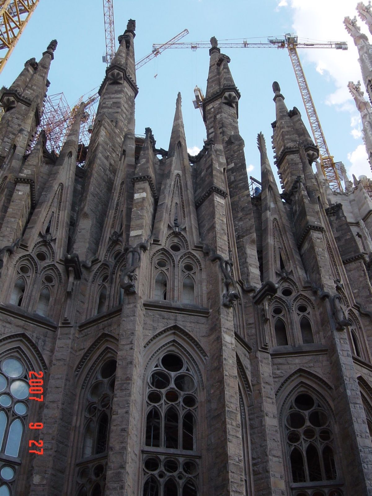 @Sagrada Familia①
出張の締めくくりはBarcelonaの...