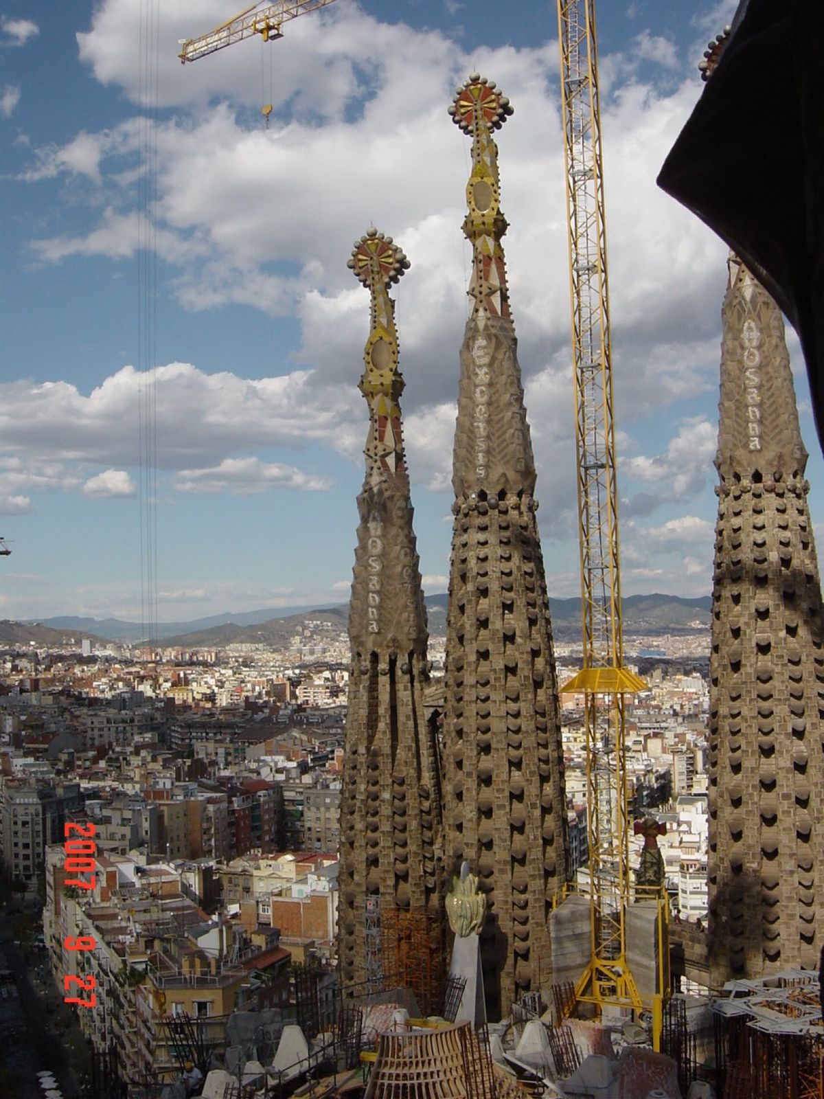 @Sagrada Familia②
当時は予約なしでもスンナリ入場できまし...