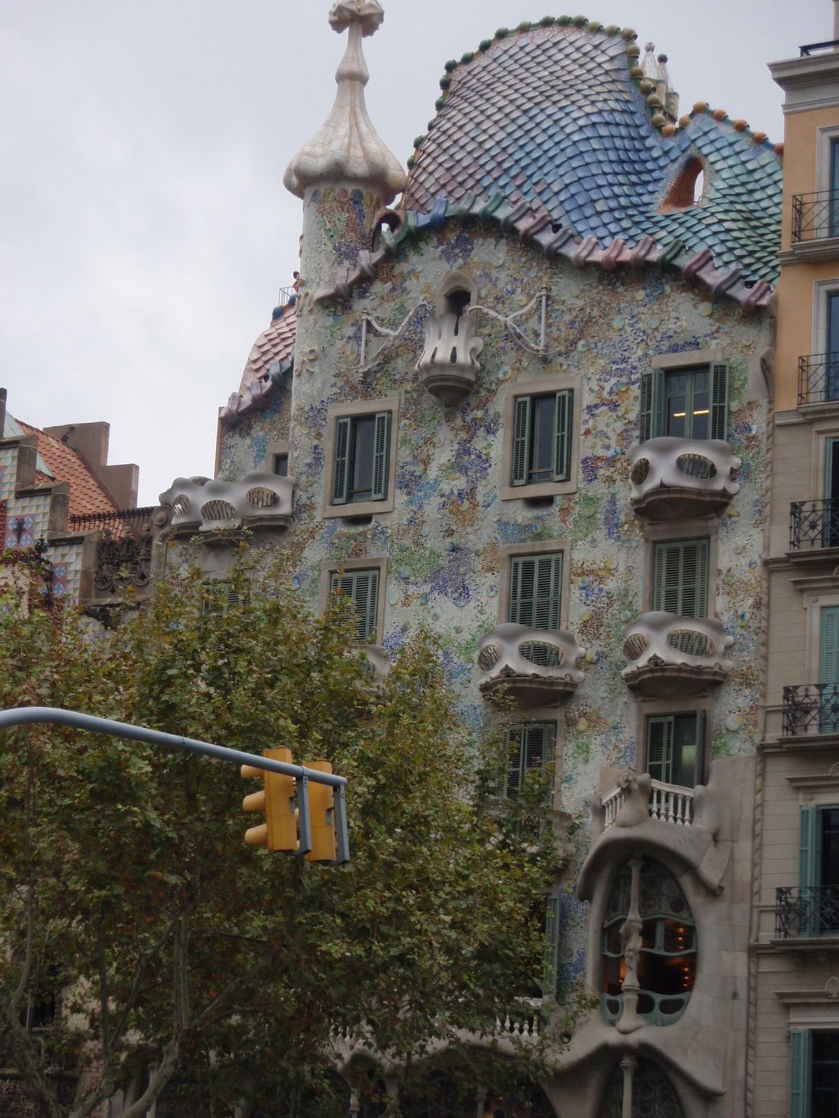 @Casa Batllo
Barcelona観光の定番ですね。ただひたすら...