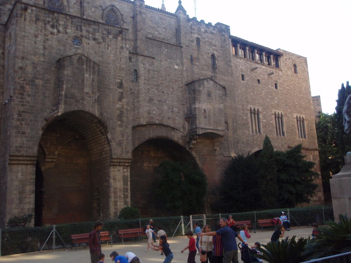 @Placa del Rei
王の広場ってとこですが、写真は残ってるけど、...