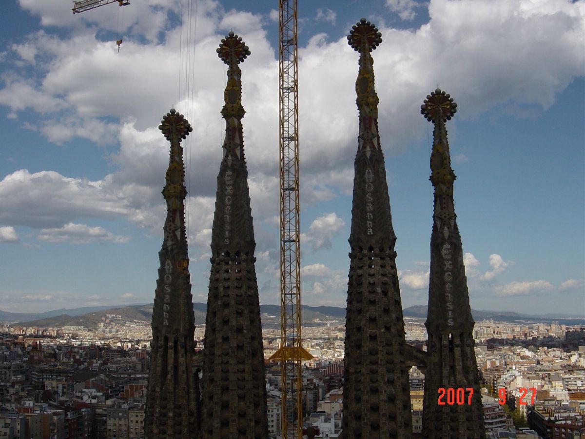 @Sagrada Familia②
当時は予約なしでもスンナリ入場できまし...