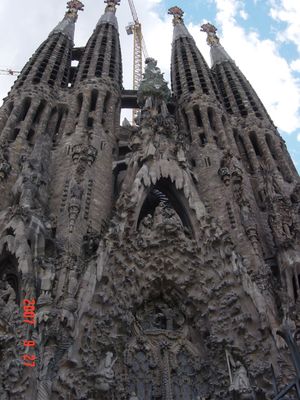 @Sagrada Familia①
出張の締めくくりはBarcelonaの...