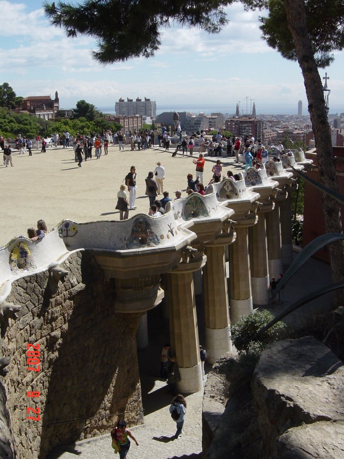 @Park Guell②
グエル公園、定番写真😅オシャレな公園でした。今と...