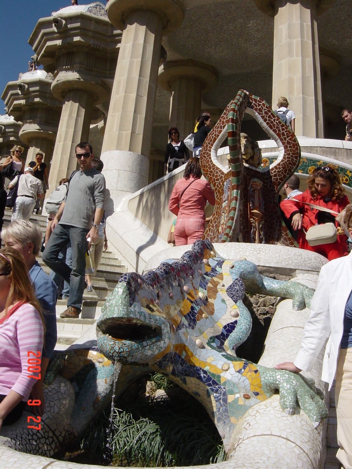 @Park Guell②
グエル公園、定番写真😅オシャレな公園でした。今と...