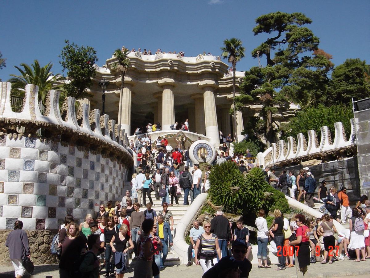 @Park Guell②
グエル公園、定番写真😅オシャレな公園でした。今と...