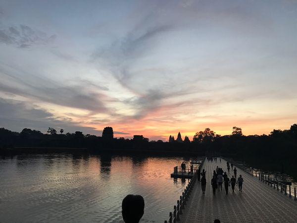 ベトナム・ハノイ「初2ヶ国横断！🇰🇭→🇻🇳」の写真：アンコールワット
早起きして行った甲斐が...