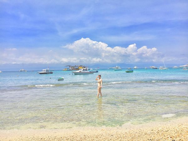 インドネシア・バリ「バリ」の写真：レンボンガン島へ到着⛵️
いつ見返しても...