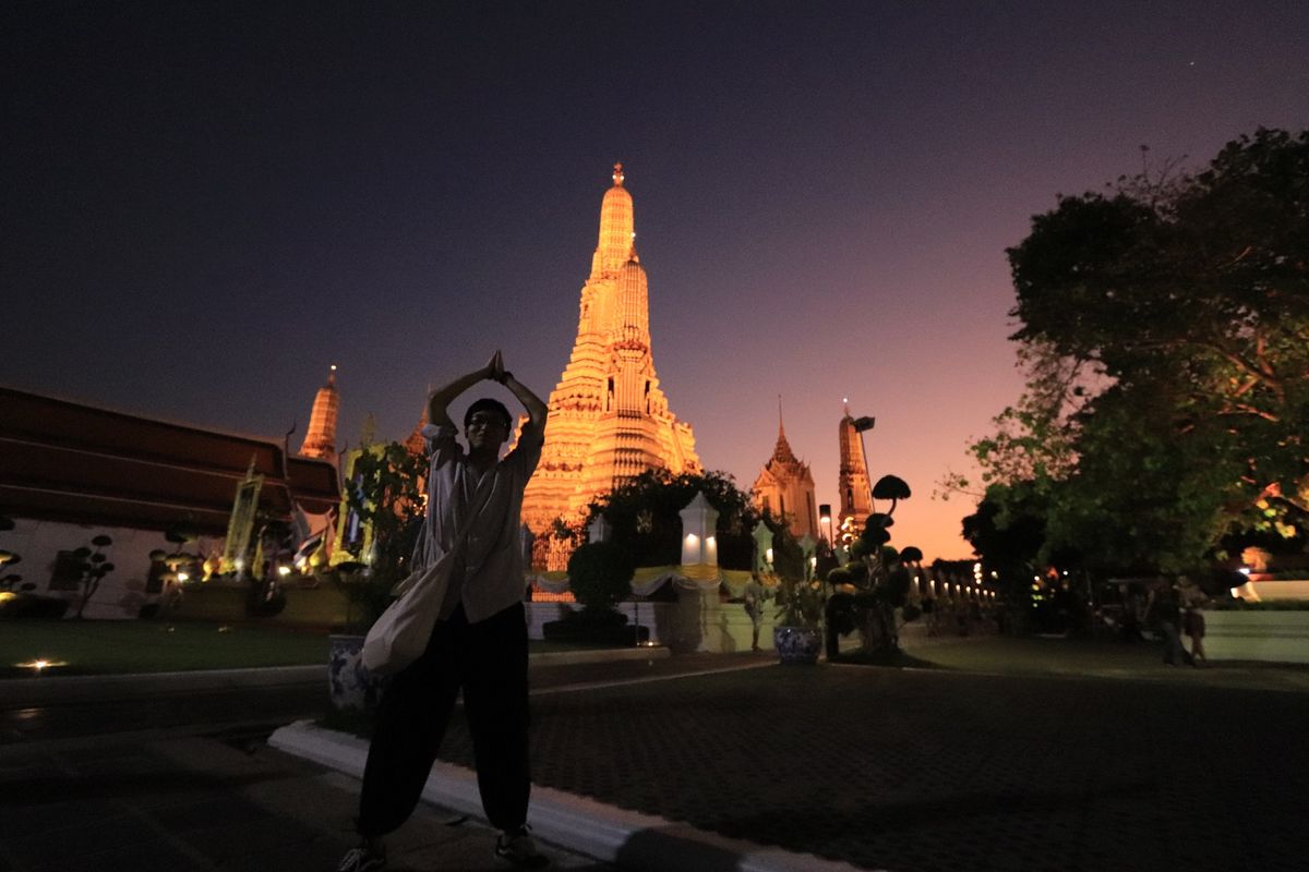 また行きたい。タイは本当にいいところだった食べ物は美味しいし、建造物も美し...