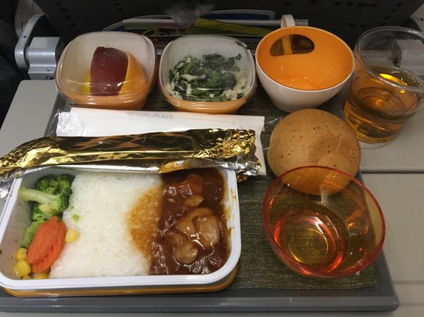 台湾・台北「台湾旅行」の写真：🍴機内食