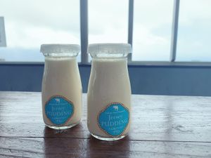 ジャージーぷりん！
牛さんたちを見ながら食べました🐮
トロトロで美味しいよ〜〜