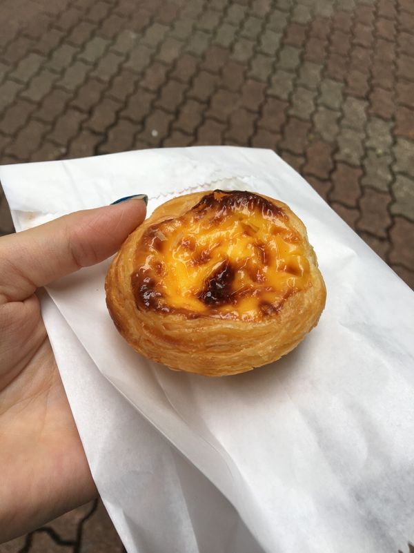 香港・香港「一人旅」の写真：エッグタルト