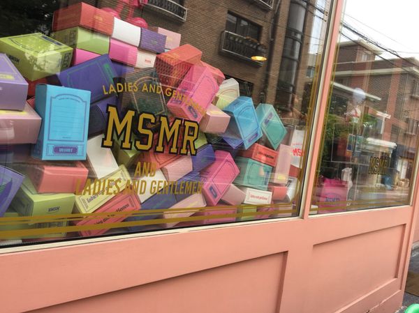 大韓民国 (韓国)・ソウル「HEE Talk」の写真：📍MSMR
靴下屋さん。駅から少し歩くの...