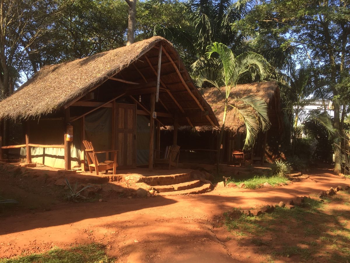 ナイル川でラフティングをした街ジンジャ