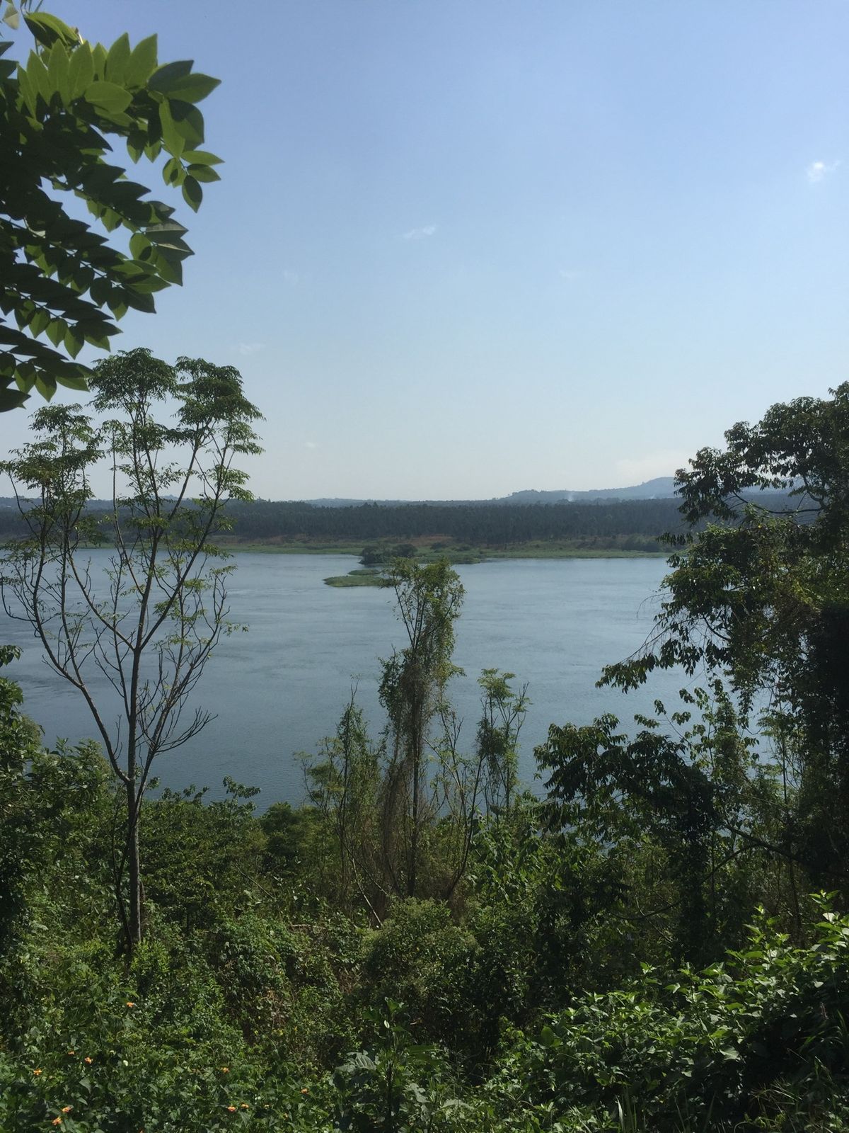 ナイル川でラフティングをした街ジンジャ