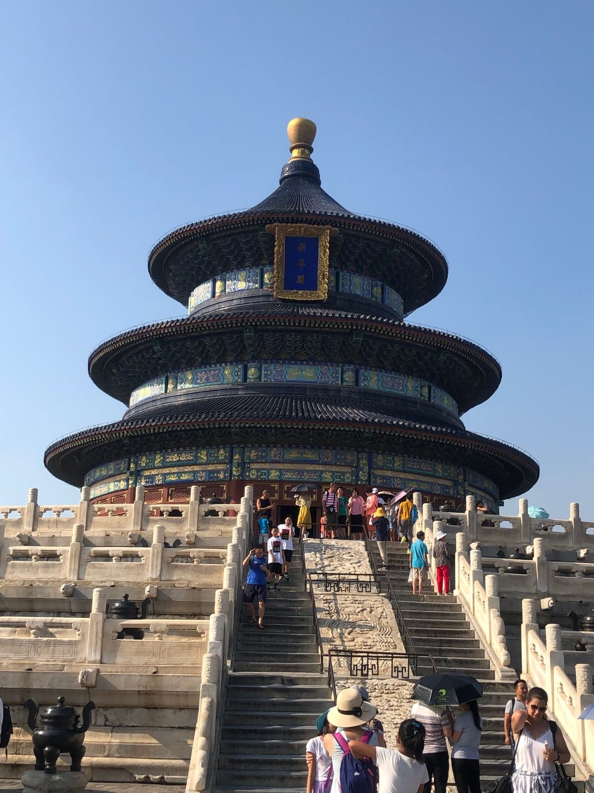 地下鉄で天壇へ

前に来た時も不思議で仕方なかった
声が響く場所で
今回も...