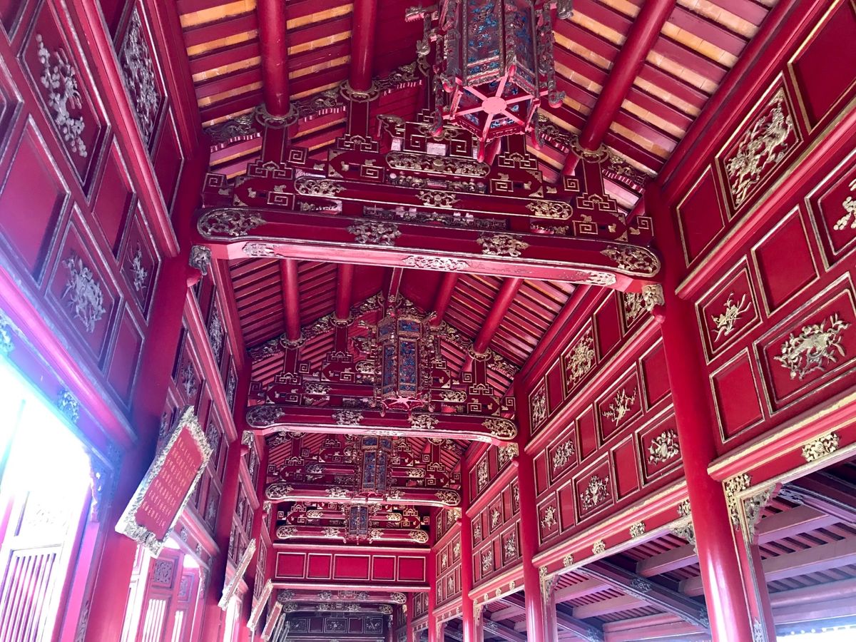 フエ　グエン朝王宮
散歩を兼ねて王宮へ。
ホイアンはかなりこじんまりしてた...