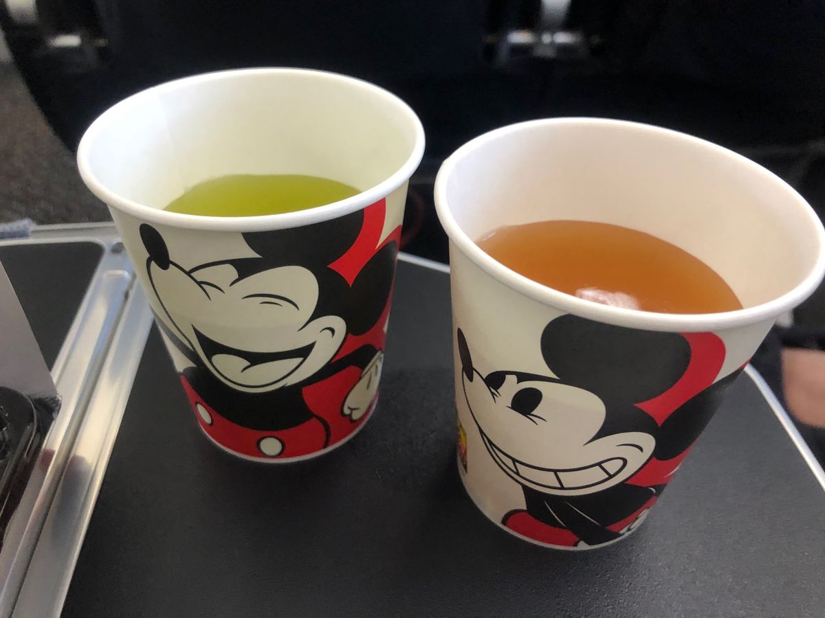 ミッキージャンボでした😆

ヒレカツと天むす
スープでいただきます😆