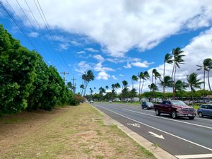 Maui Language Schoolやホストファミリーのおうちからの風...