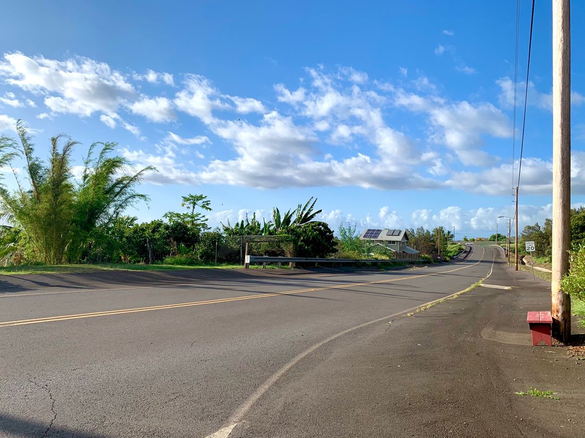 Maui Language Schoolやホストファミリーのおうちからの風...