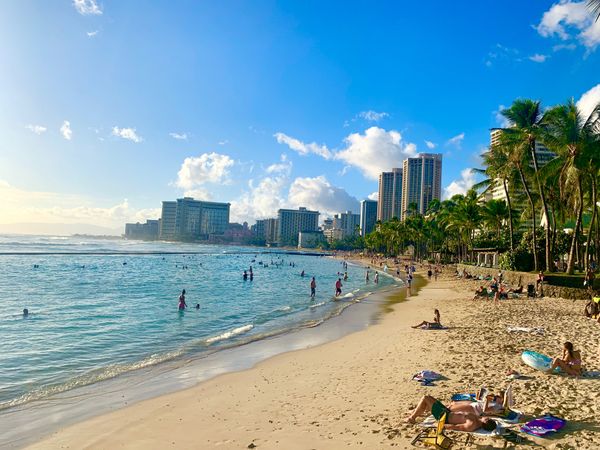 アメリカ(米国)・ホノルル「ハワイ•オアフ島　」の写真