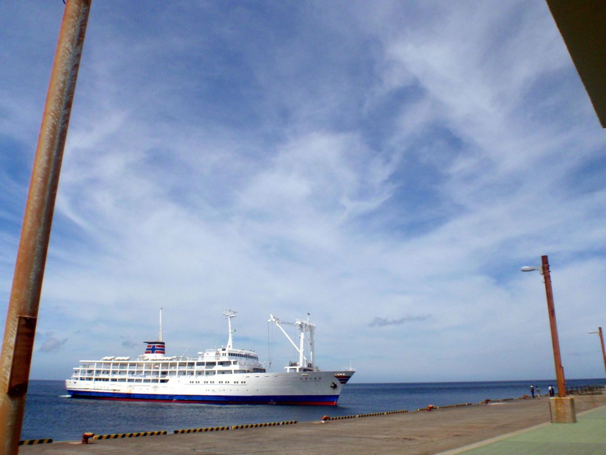 18th Jul. 2012 pic📷

帰りの船🚢*°
まさにぃとのお別...
