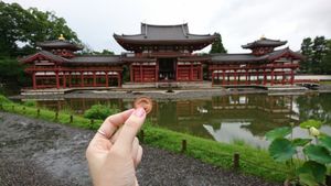 平等院鳳凰堂
改修中だけど中も見学できたからラッキー！