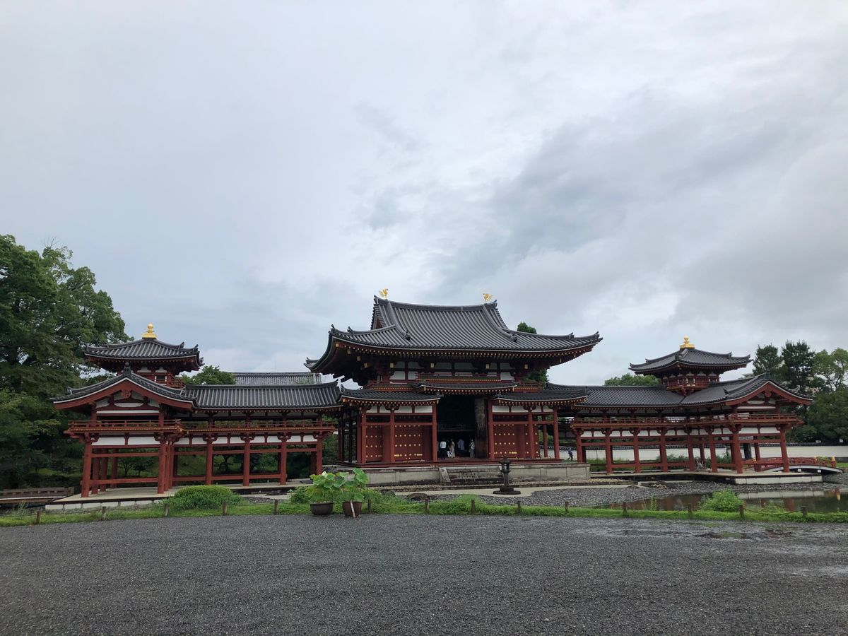 平等院鳳凰堂
改修中だけど中も見学できたからラッキー！