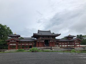 平等院鳳凰堂
改修中だけど中も見学できたからラッキー！
