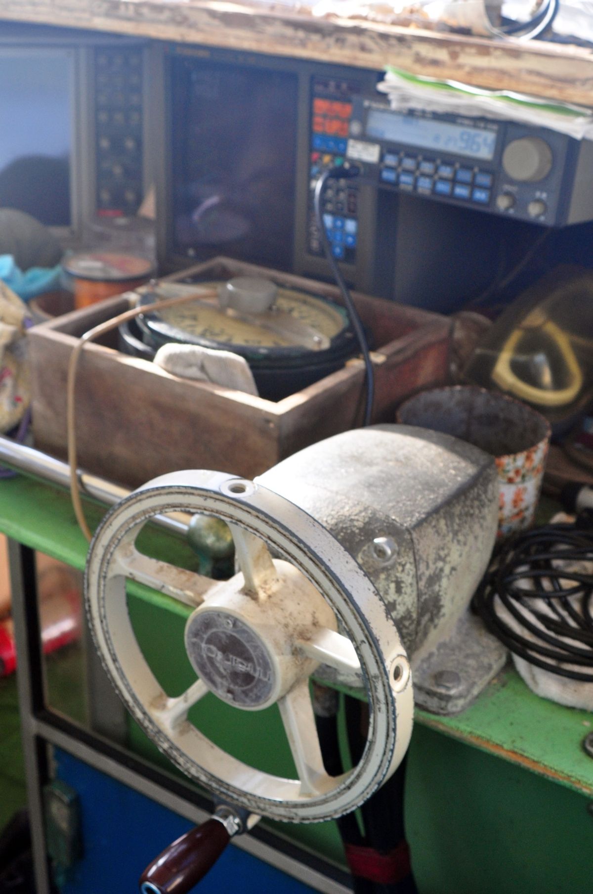 19th Aug. 2012 pic📷

まさにぃが｢運転してごらん｣...