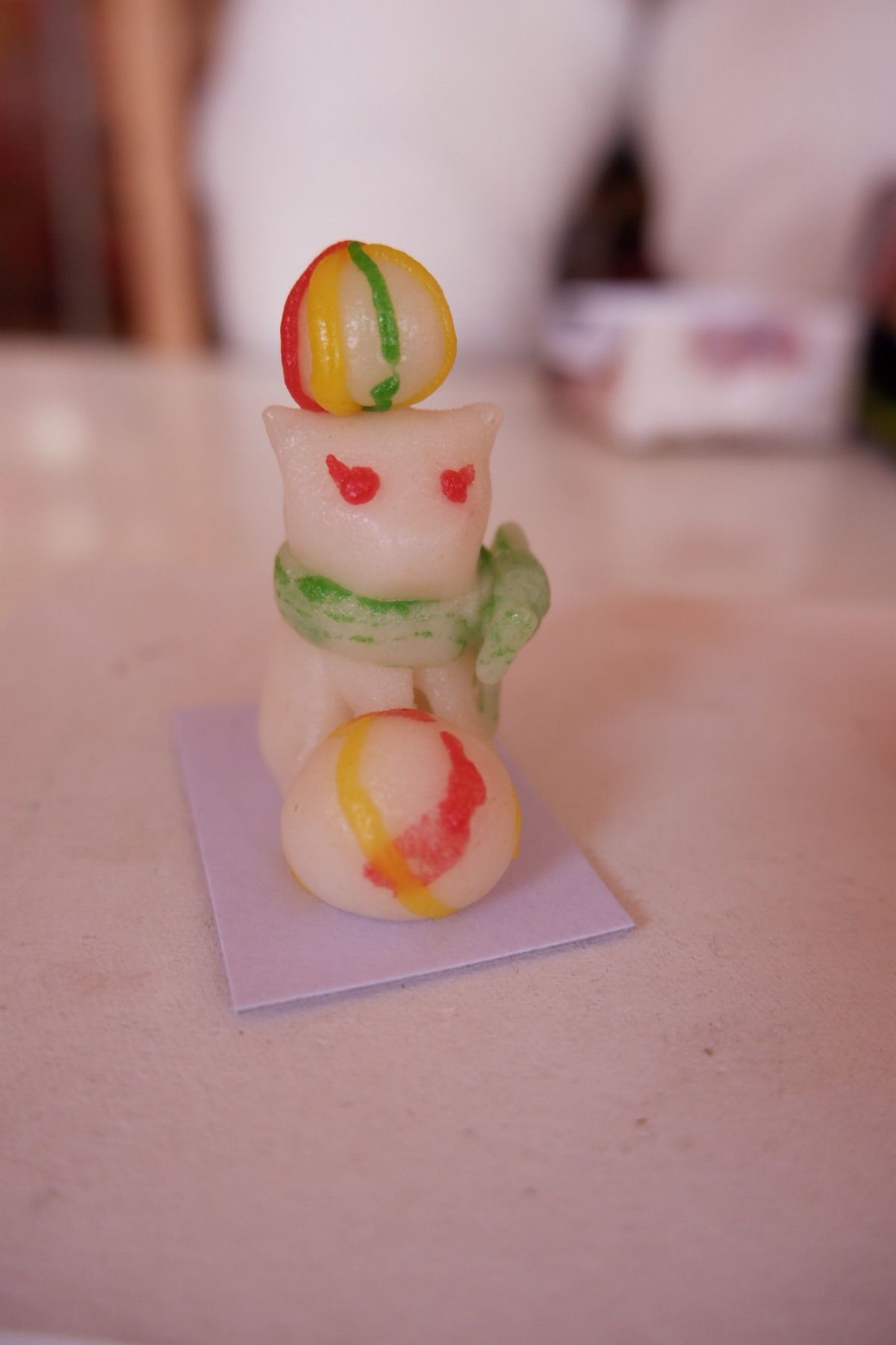 キナーレではコタツの中をイメージしたブースの中で、ワークショップを。

ち...