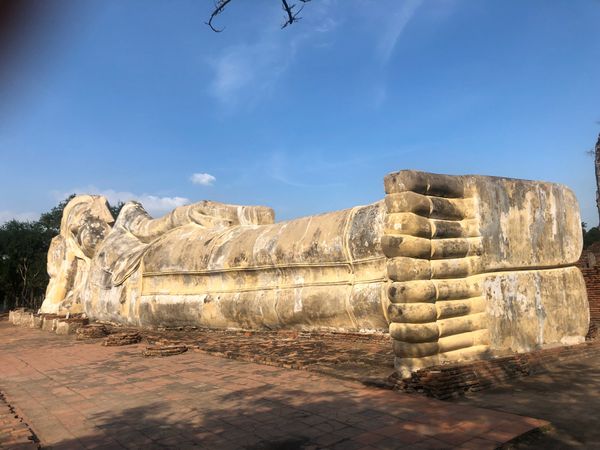 タイ・バンコク「タイ。コムローイ祭を見るために！」の写真：アユタヤ観光。