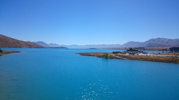 ニュージーランド・テカポ湖「ニュージーランド一人旅」の写真