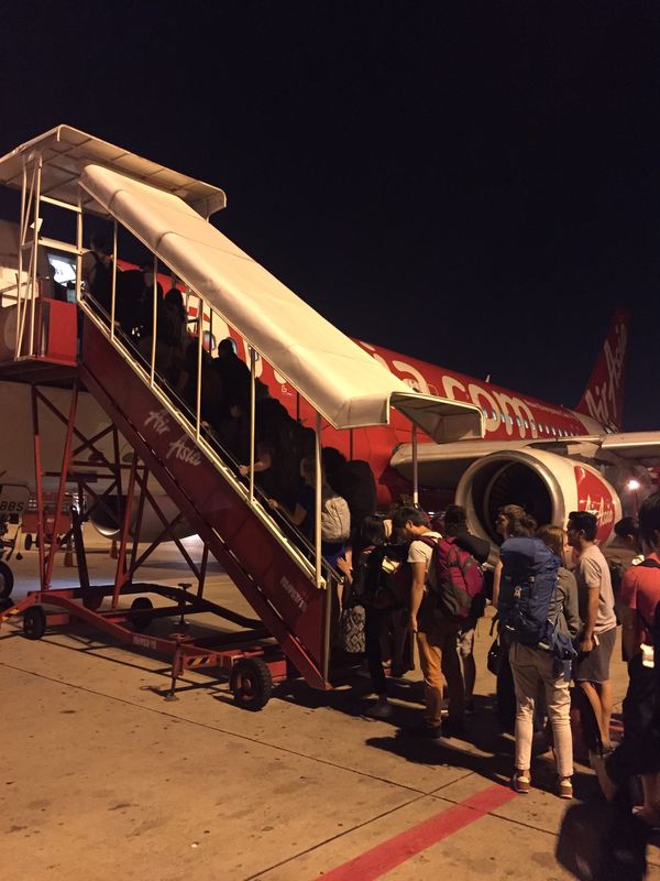 カンボジア・アンコールワット「カンボジア〜アンコールワット〜」の写真：最初で最後の、エアアジア。
ベンメリアへ...