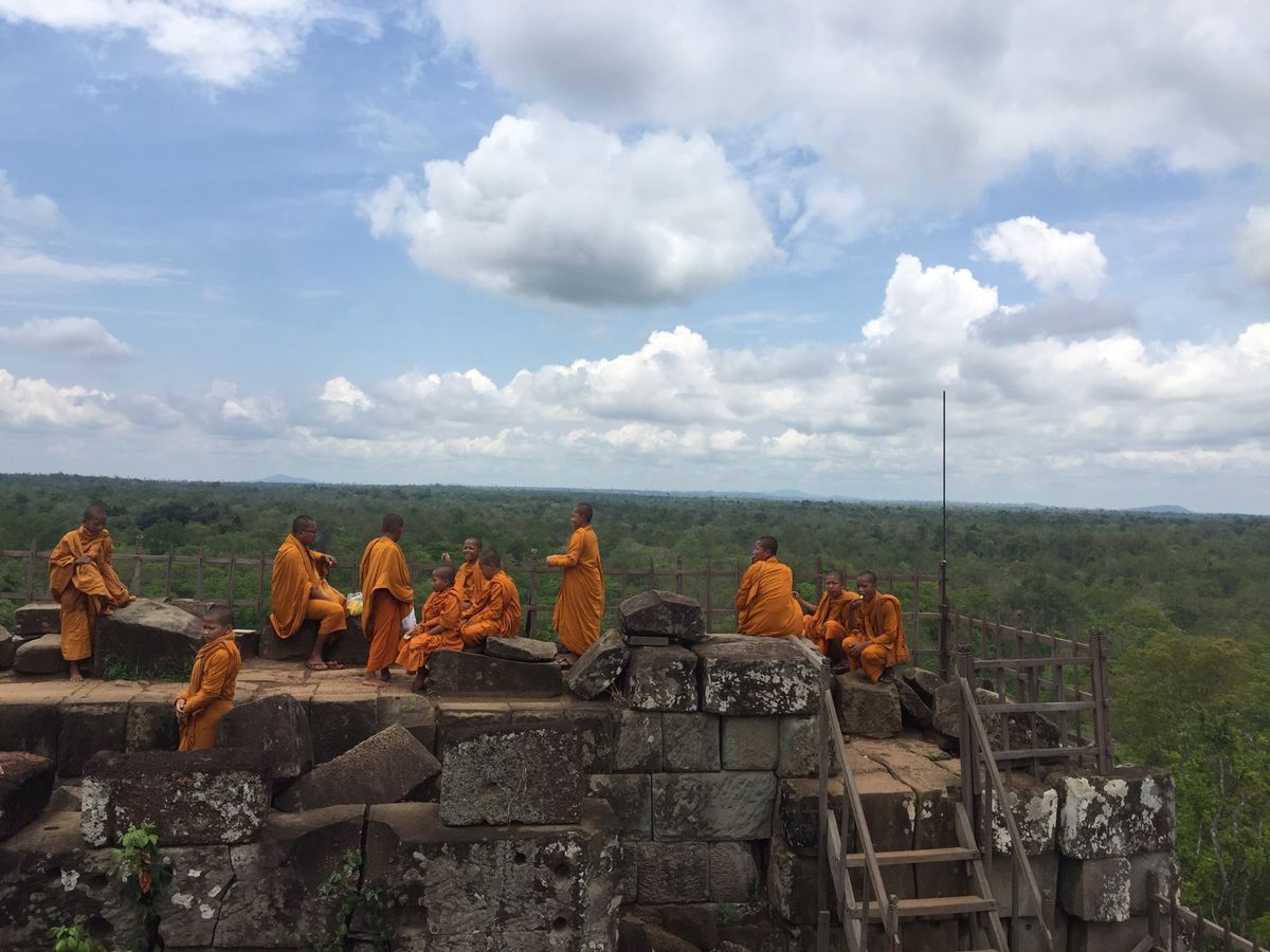 コーケー遺跡。ここに登ってからのビールは美味しかった〜🍺