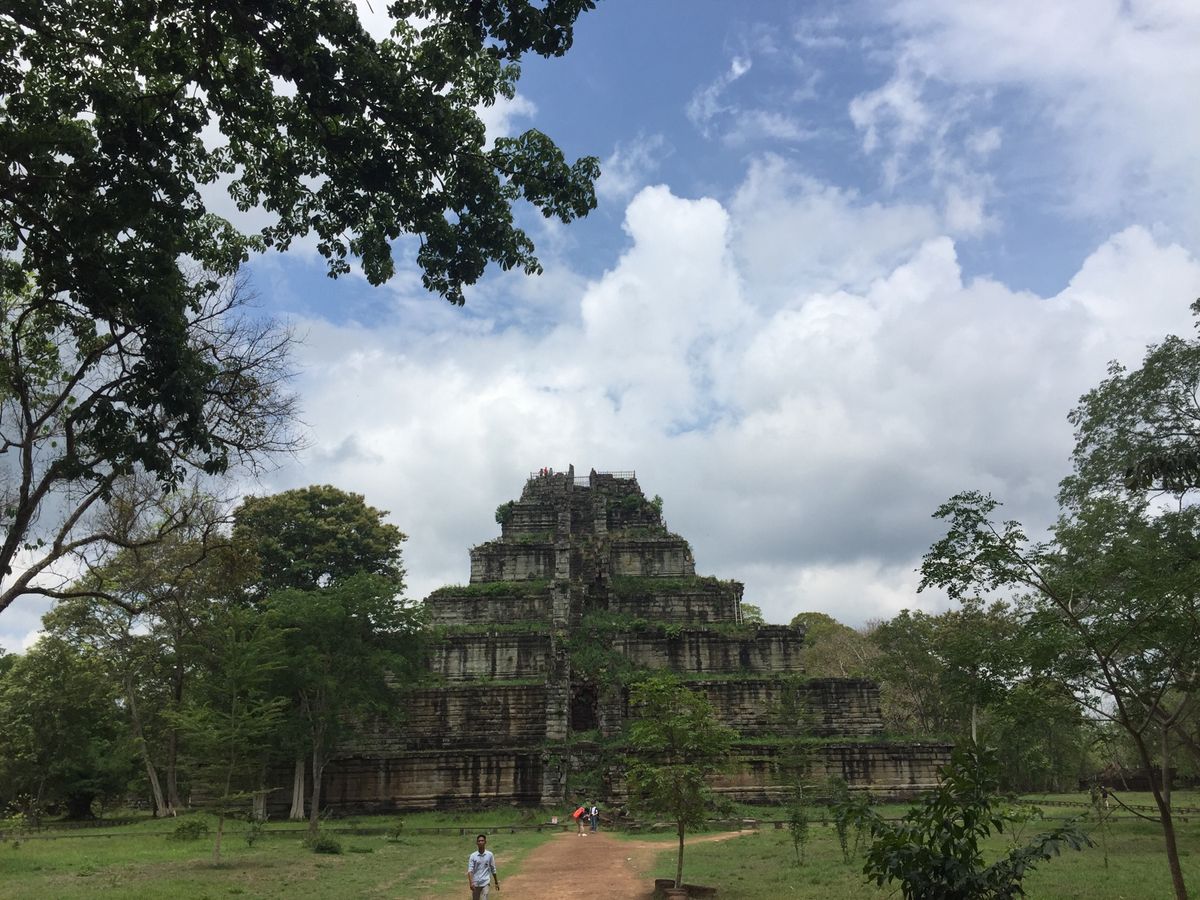 コーケー遺跡。ここに登ってからのビールは美味しかった〜🍺