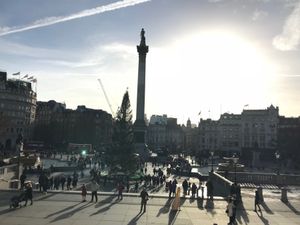ナショナルギャラリーの前に大きなツリー🎄
ゴッホの絵を観てる時にオランダ人...