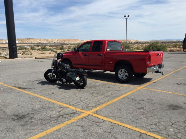 アメリカ(米国)・ラスベガス「ハーレー乗りにラスベガス！」の写真：右側走る意識が大変だった💦
目的地は、バ...