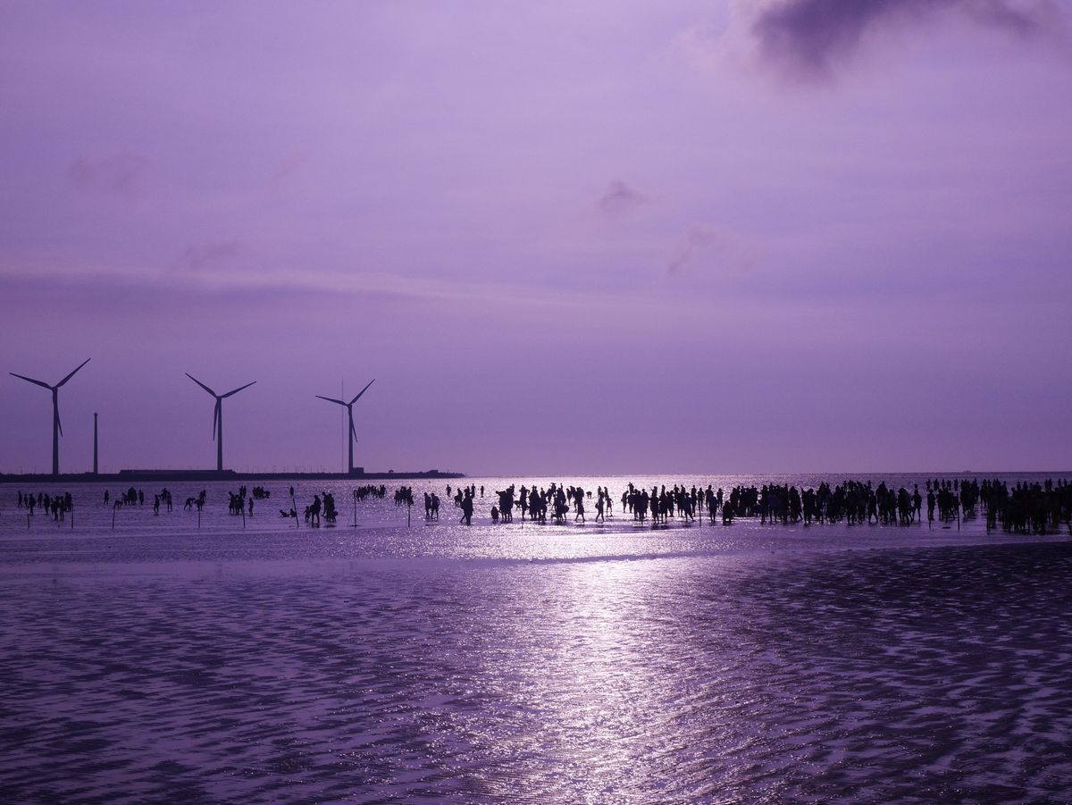 台湾のウユニ塩湖らしい。
麺線、ジーローハン、ルーローハン、全て美味しい♫