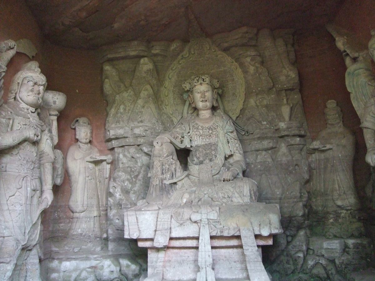 大足の北山石刻　期待以上に素晴らしかった