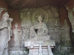 大足の北山石刻　期待以上に素晴らしかった