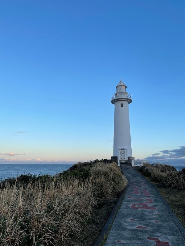 日本・静岡県「南伊豆　下田」の写真：爪木崎灯台