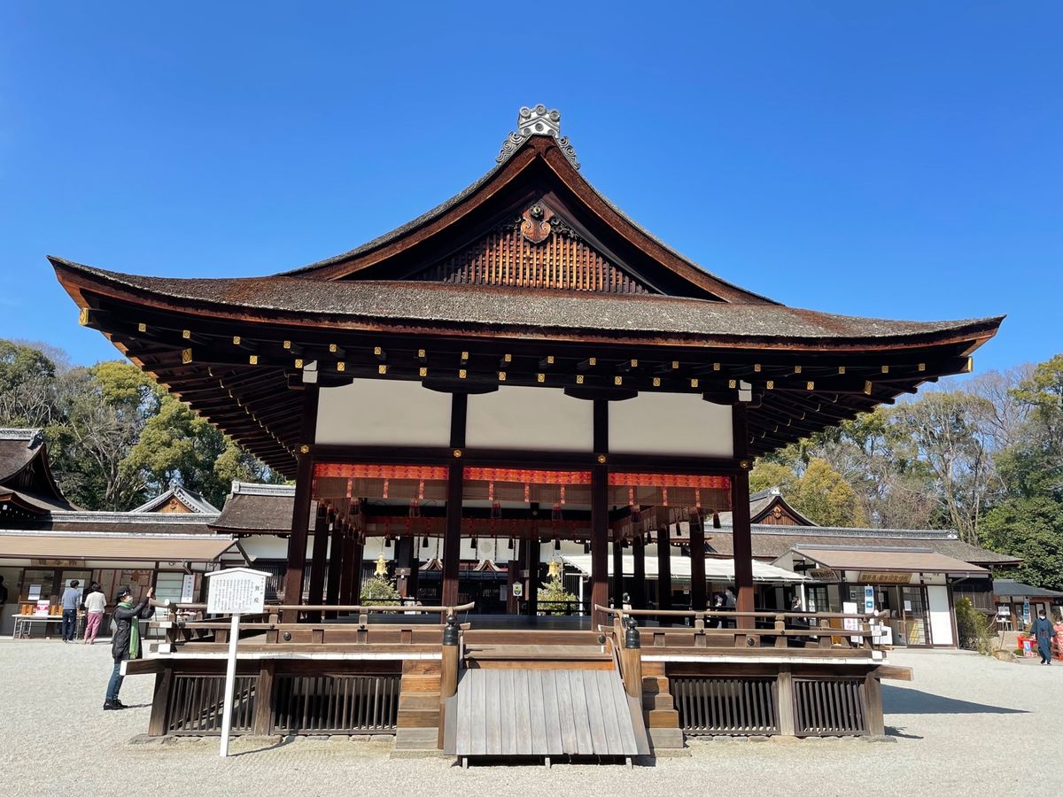 糺の森から下鴨神社を参拝。