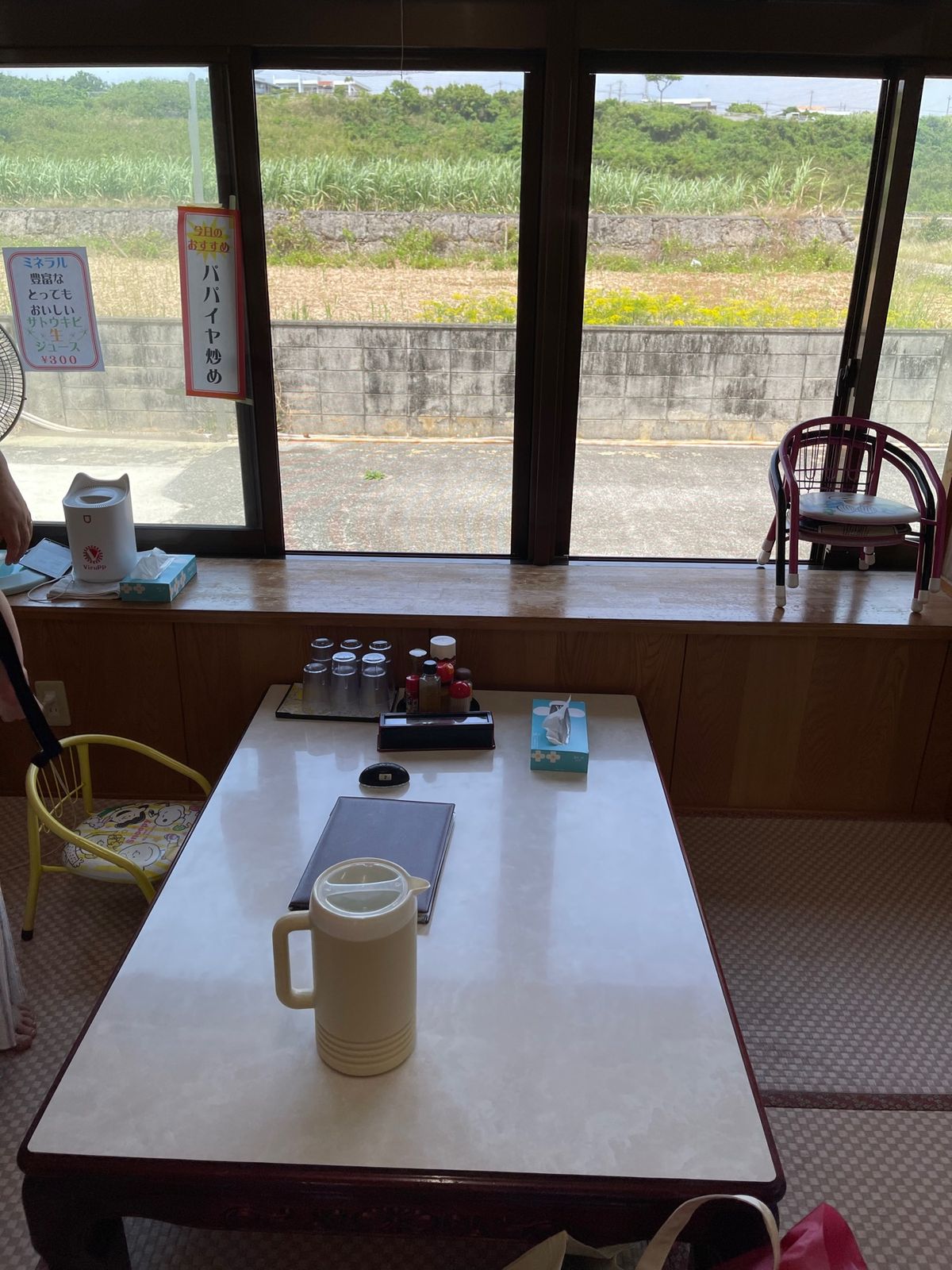 ひろちゃん食堂で宮古そば（ソーキそば）

シギラビーチでシギラアラマンダの...