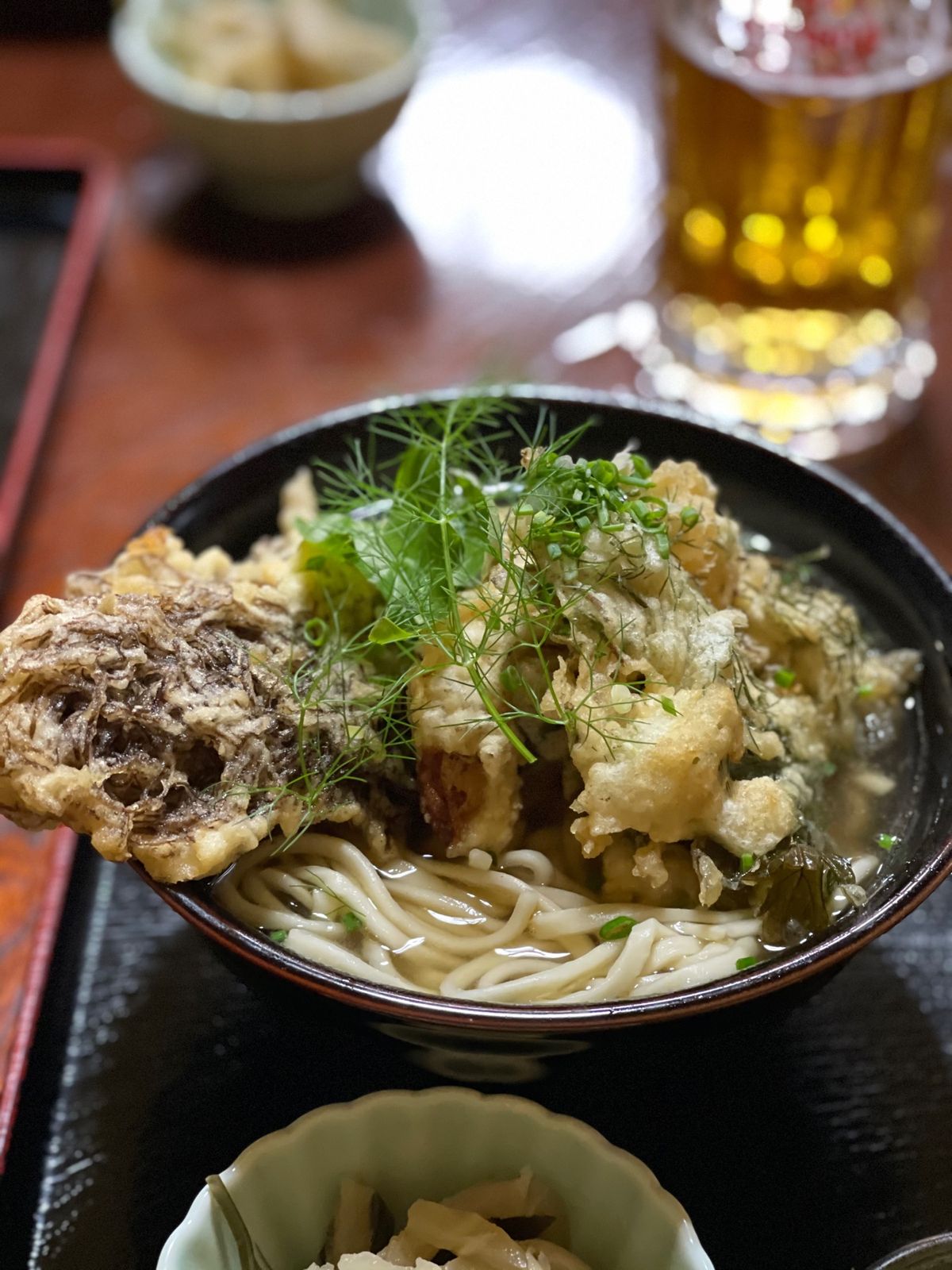 ガーデンレストラン・シギラ

宮古麺の天ぷらそば（ソーキそば）

ここのお...
